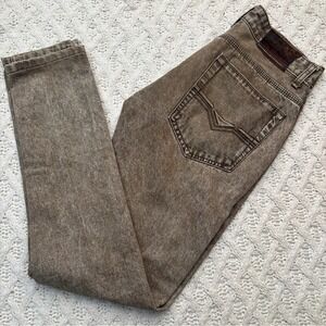 Roberto Cavalli Brown Straight Jeans with Vintage Appeal‎